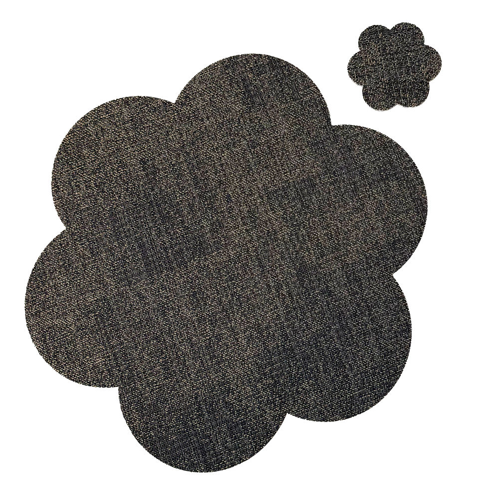 Thumbnail: Borealis Flower Placemat (6placemats + 6coasters)