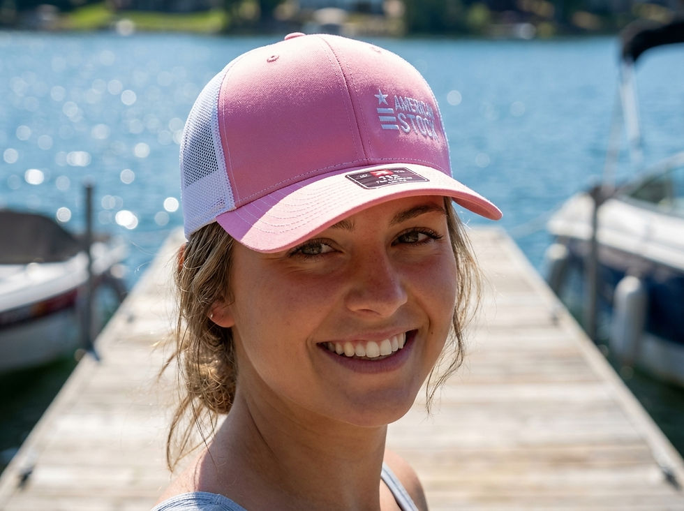 Thumbnail: American Stock Snapback Trucker Cap — Richardson 112