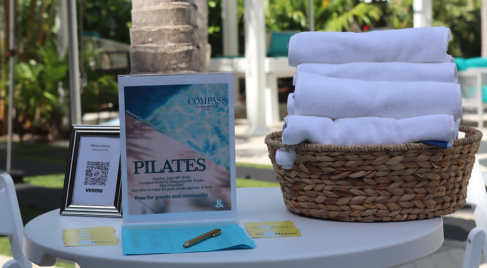 Poolside Pilates at Compass Hotel by Margaritaville Naples