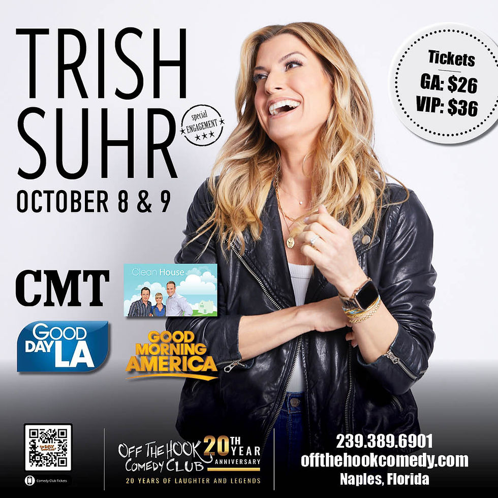 Comedian Trish Suhr Live in Naples, Florida!