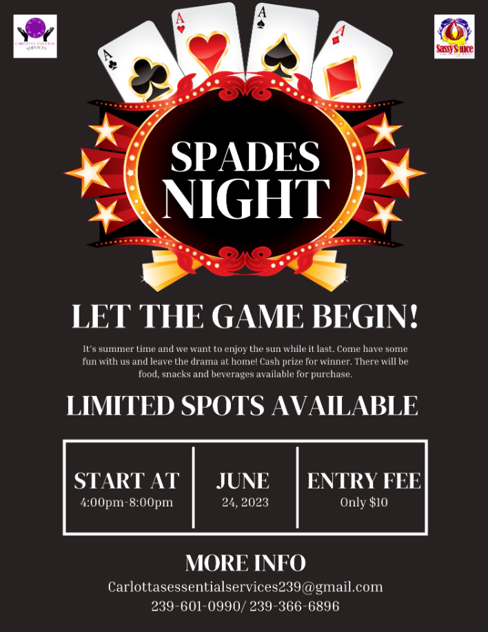 Spades Game Night