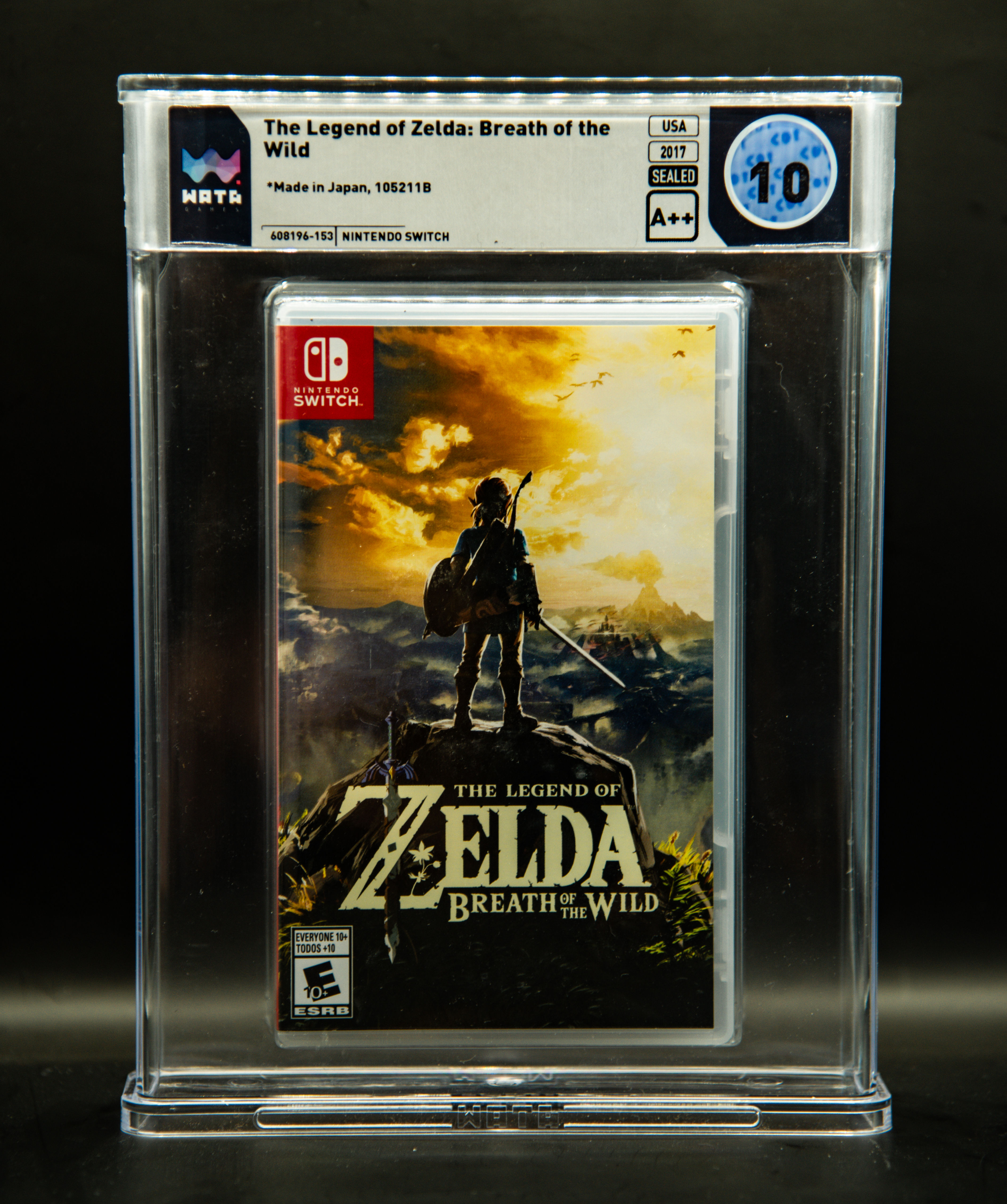 WATA 10 The Legend of Zelda: Breath of the Wild Nintendo Switch