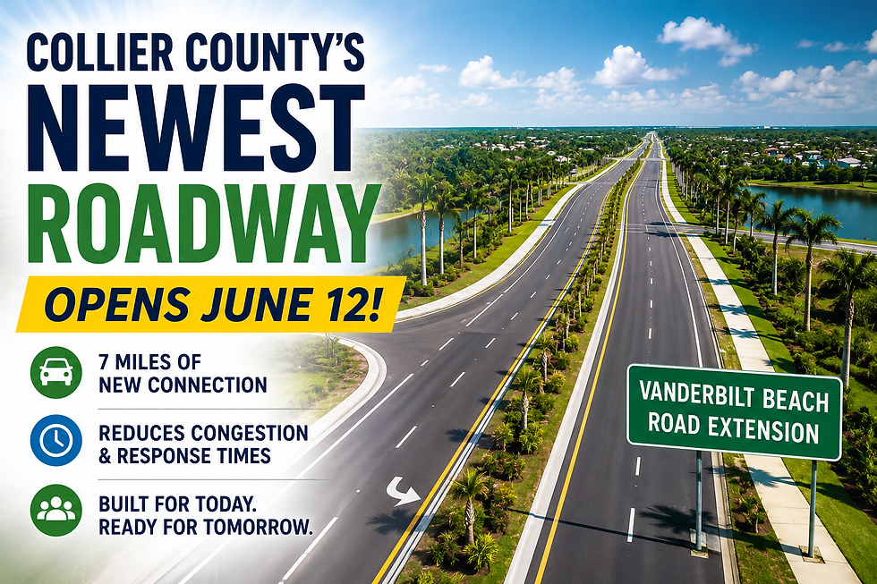Collier County Opens Major Vanderbilt Beach Road Extension to Ease Traffic Congestion