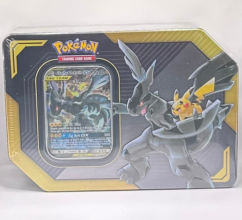 Pokémon TAG TEAM Tins Pikachu&Zekrom GX Pokémon TCG: TAG TEAM Tin (Pikachu & Zekrom-GX) | Pokémon