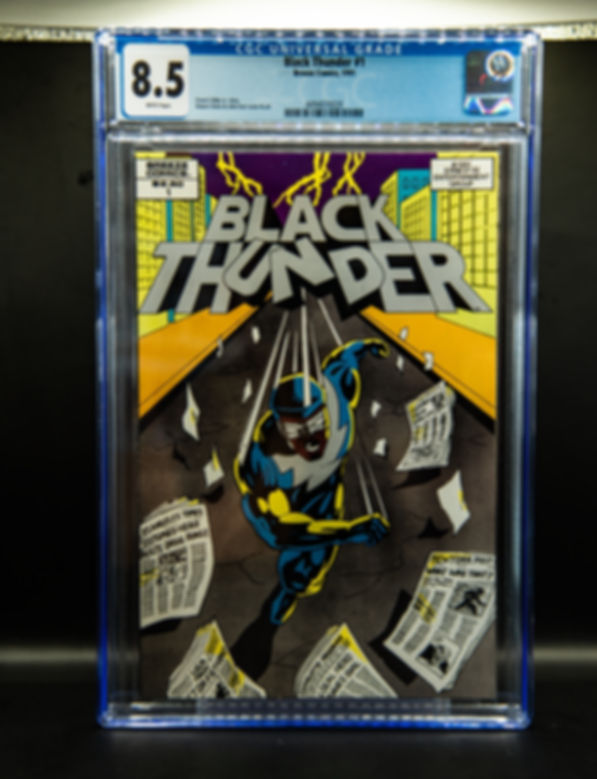 CGC 8.5 Black Thunder #1