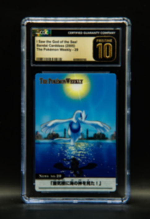 CGC Pristine 10 Bandai Carddass I Saw the God of the Sea!