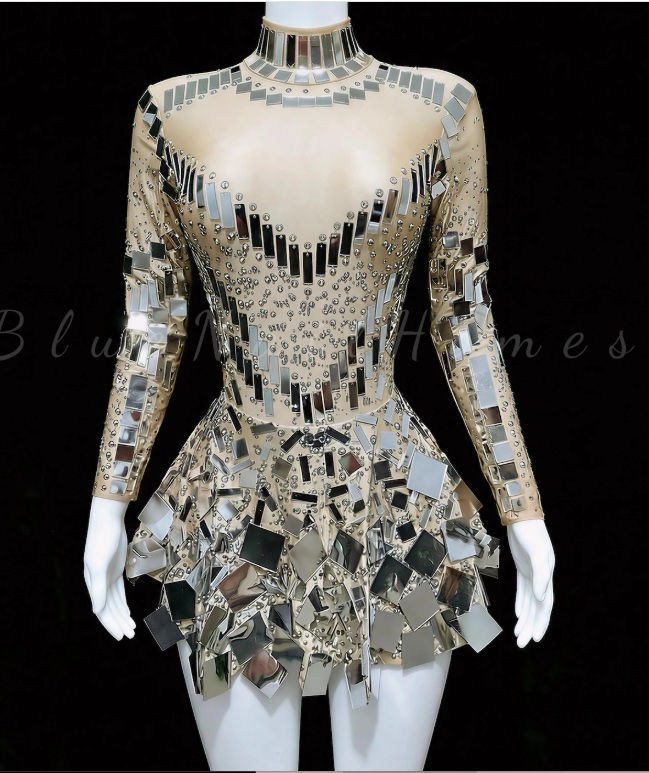 disco ball dress