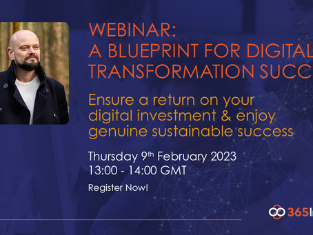 Webinar: A Blueprint for Digital Transformation Success