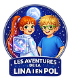Logo "Les aventures de la Lina i en Pol"