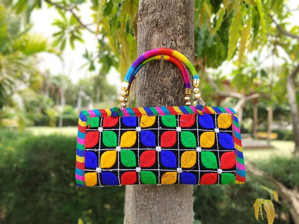 Buy this beautiful Handmade and Handworked Clutch originally from Kutch,