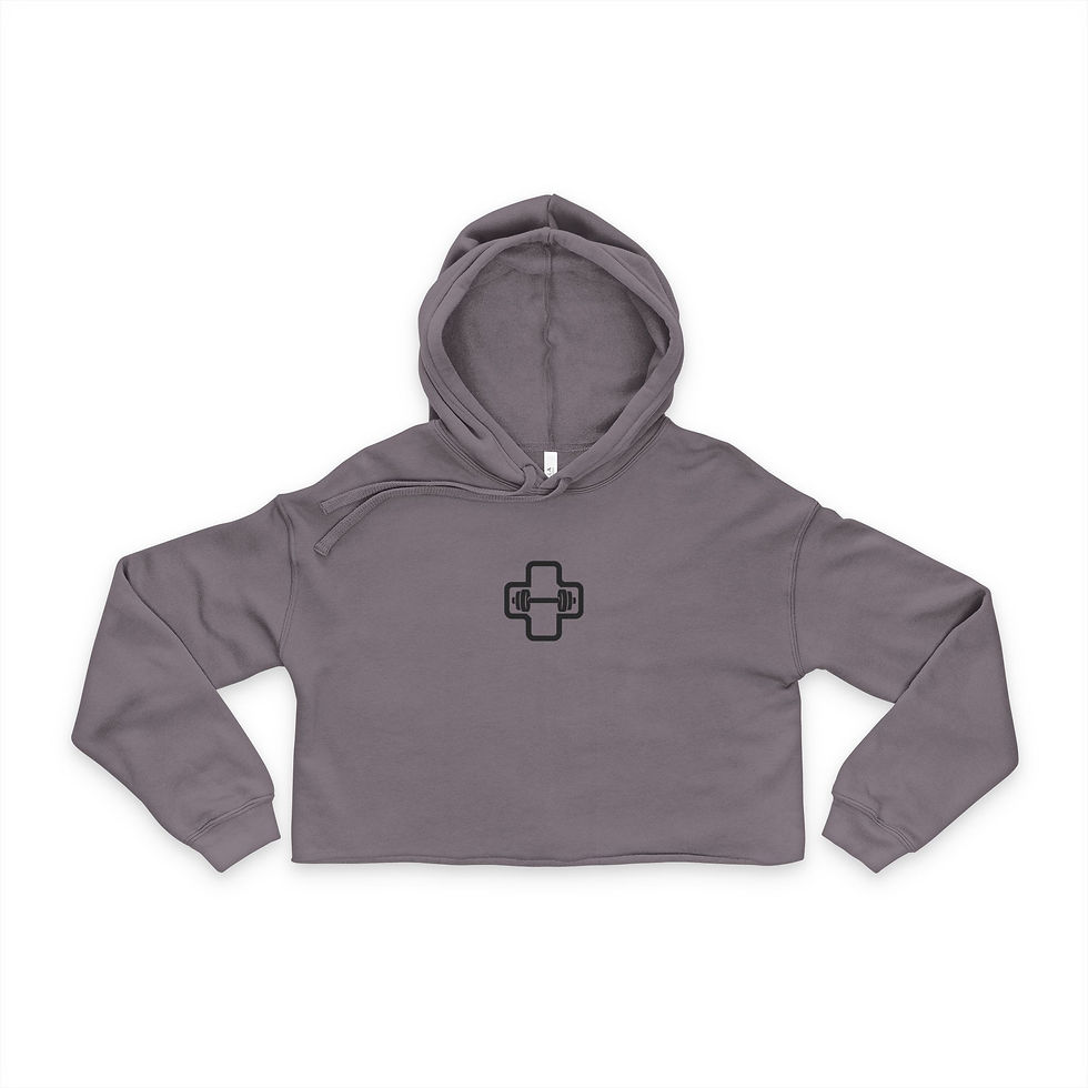 Thumbnail: Stylish Women's Cropped Hoodie