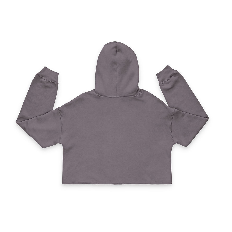 Thumbnail: Stylish Women's Cropped Hoodie