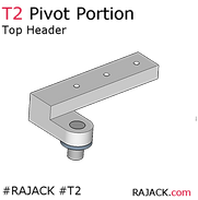 RAJACK T2 PIVOT HINGE #T2