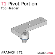 RAJACK T1 PIVOT HINGE #T1