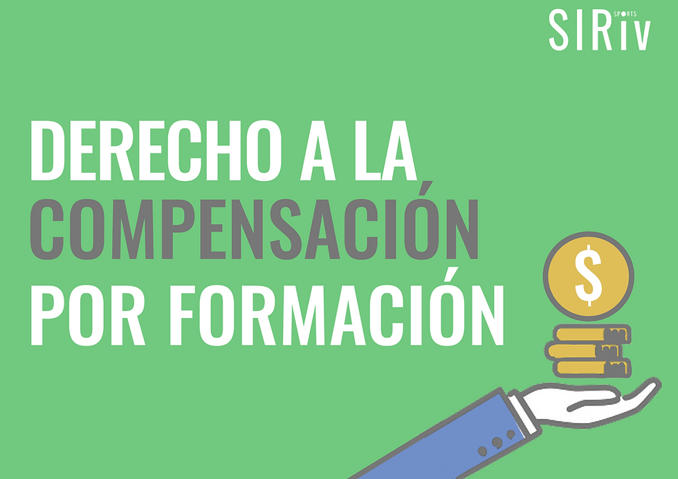 DERECHO A LA COMPENSACIÓN POR FORMACIÓN