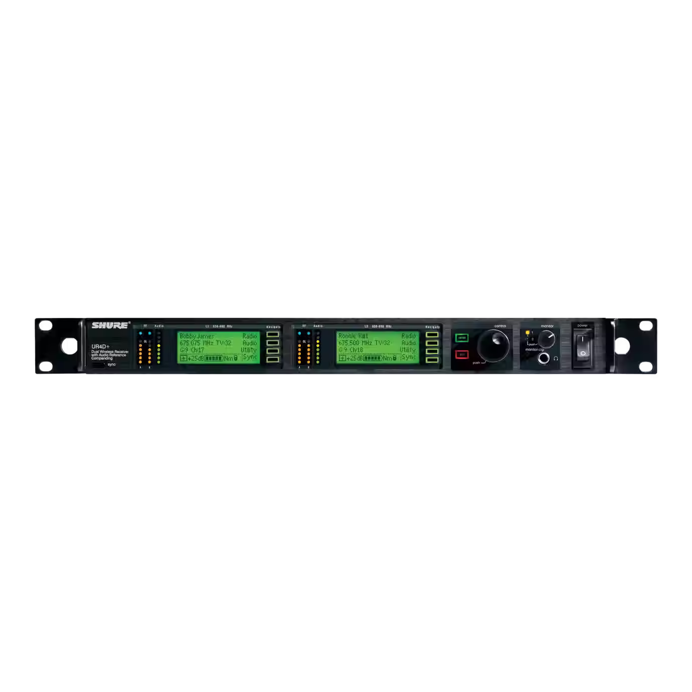 SHURE UR4D Dual Wireless Receiver