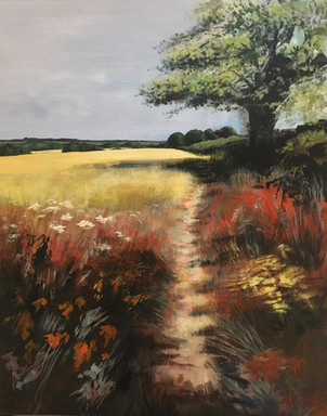 The Path acrylic - 60x70 Sold