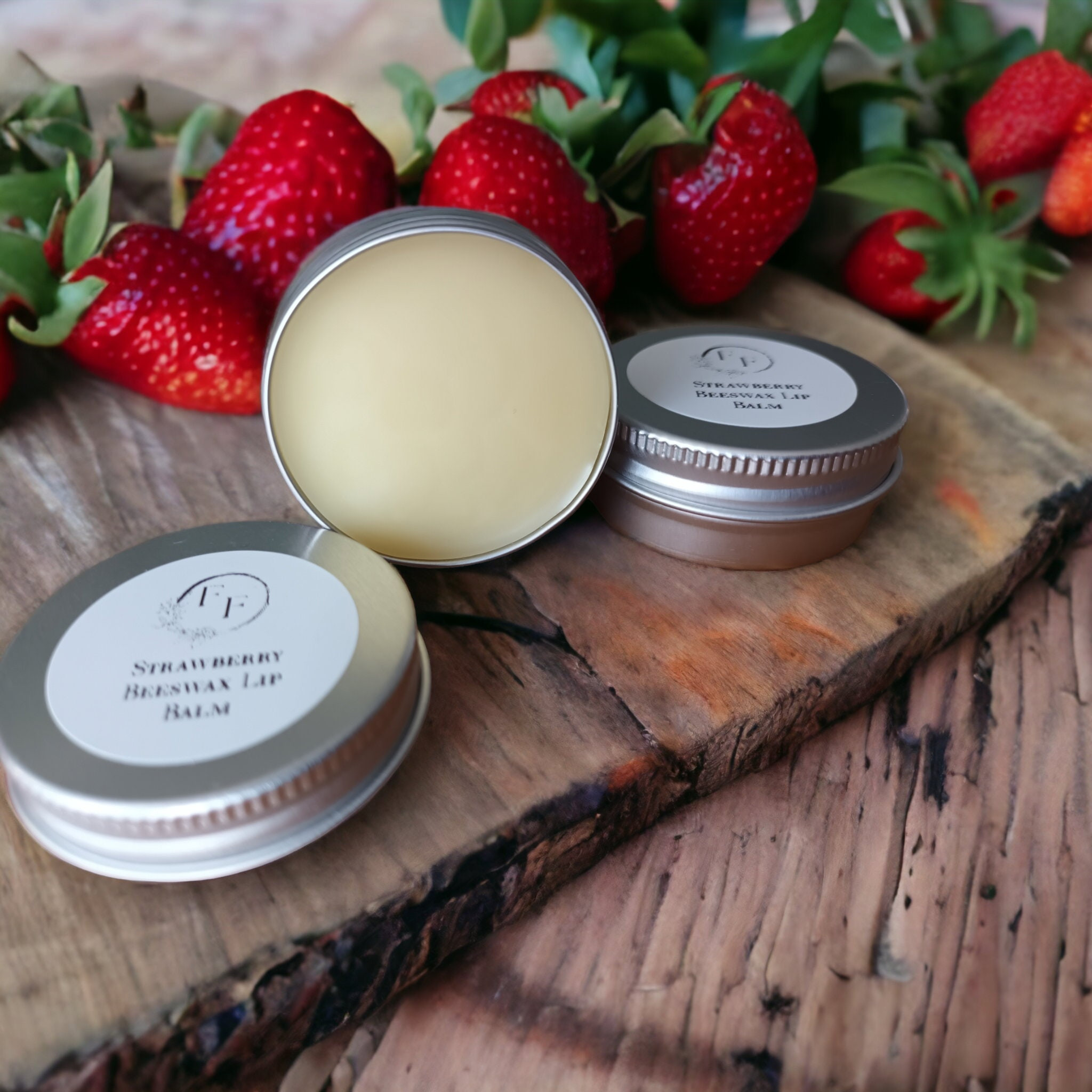 Personalized Lip Balm Wedding Favors: Shea Butter & Sweet Almond Oil