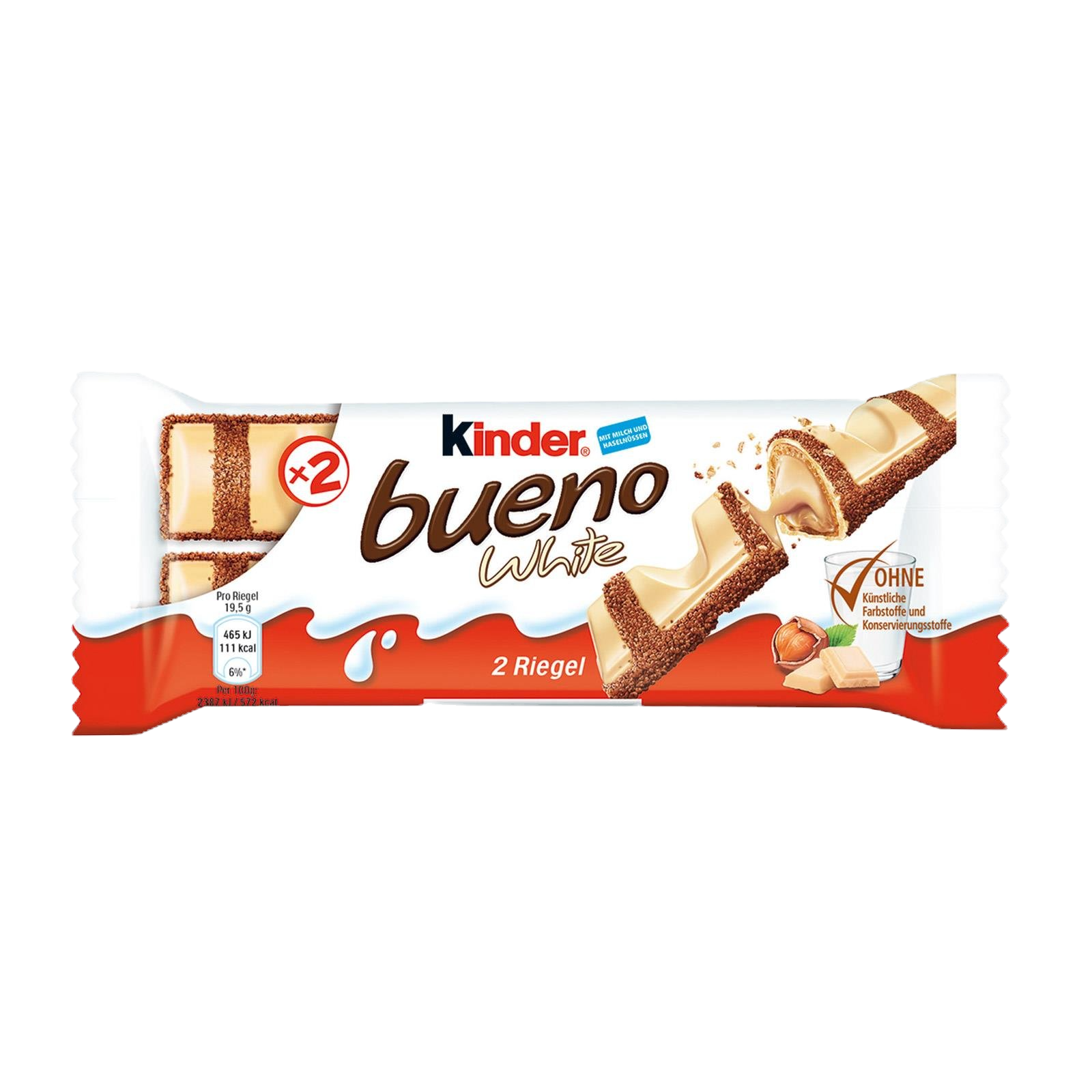  Kinder Bueno White 
