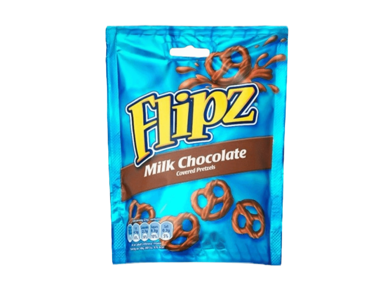 Flipz Milk Chocolate coated Pretzels 90g