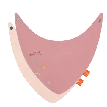 Thumbnail: Lot de deux bavoirs - Personnalisable