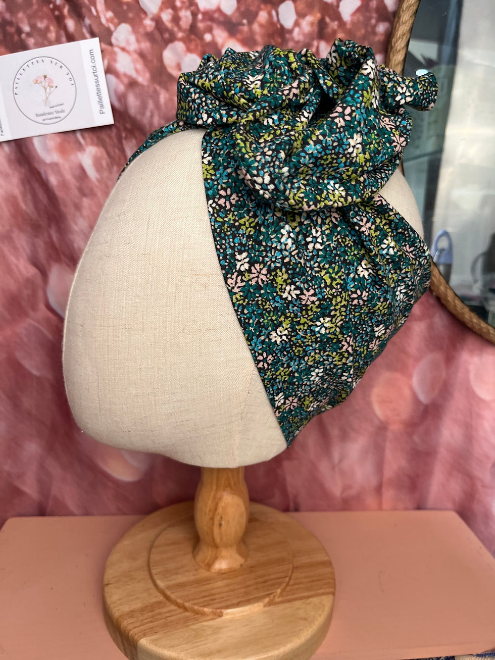 Miniature : Turban trèfle 