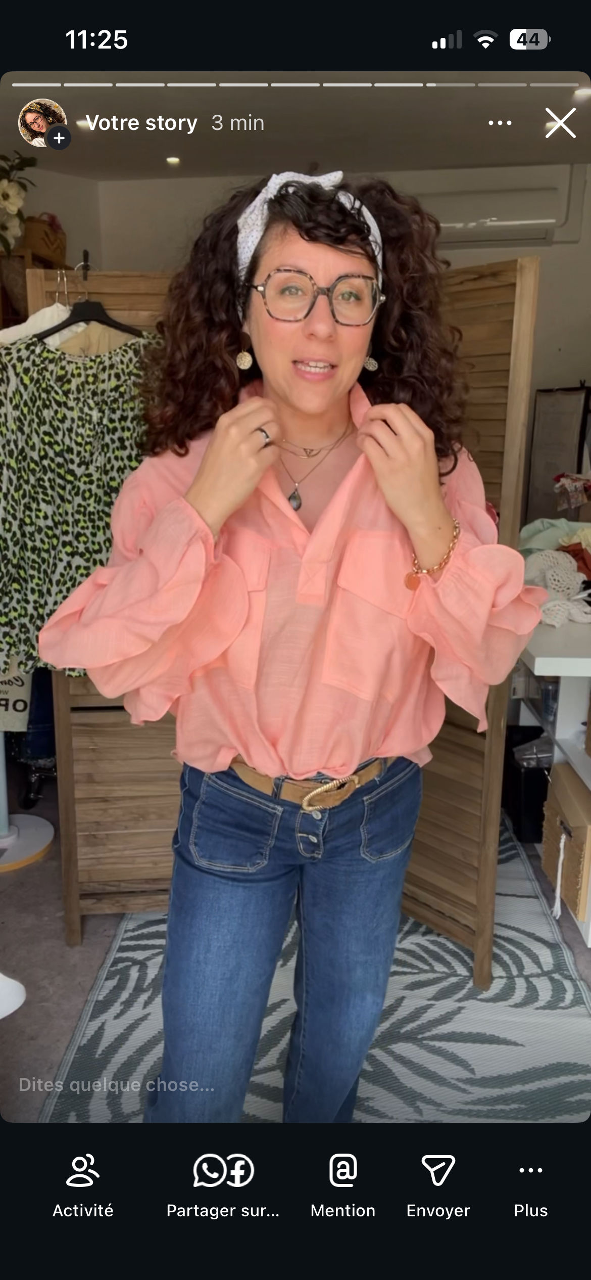 chemise corail