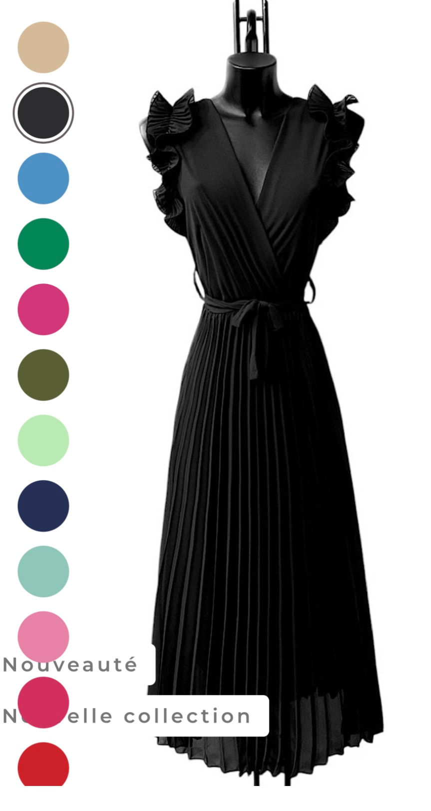 Miniature : Robes plissées