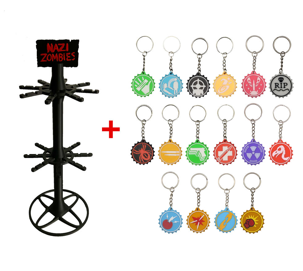 Thumbnail: COD Perks metal keychain