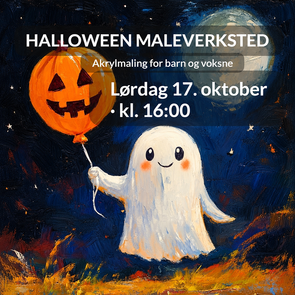 🎃 Halloween på lerret!