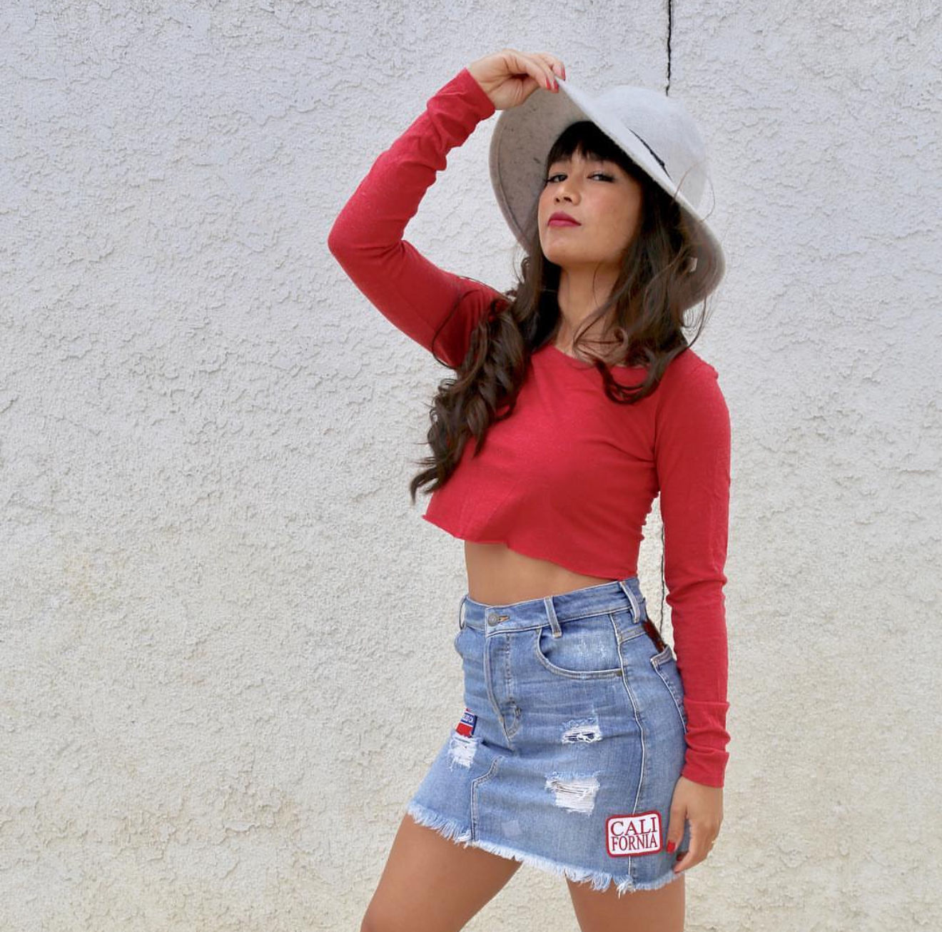 Blue Jean skirt size small 