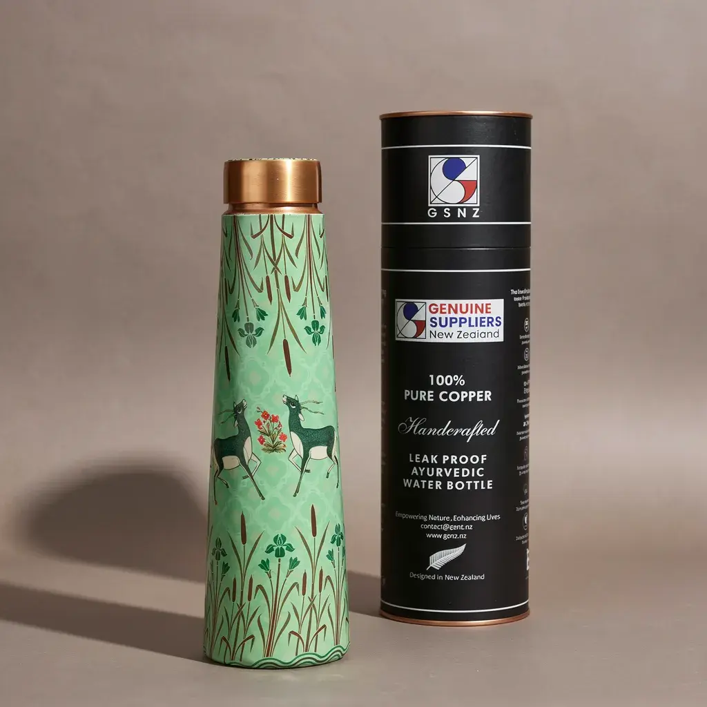 Deer Design Pure Copper Water Bottle 1L _ Premium Gift Box Included 9c6f28b7-4985-42cf-ab04-7e724edabb36