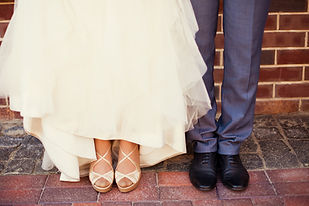 The Bride and Groom's Shoes
