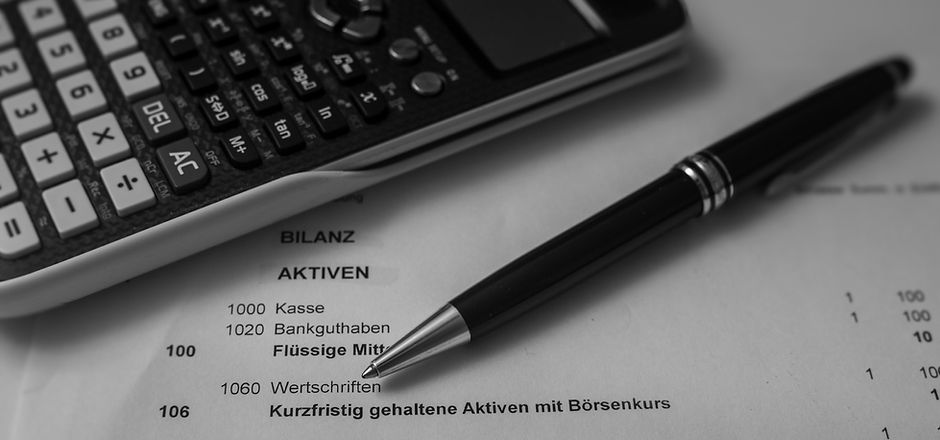 Bilanz, Finanzen, Buchhaltung