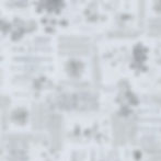 Floral Monograph Blue Fabric for Wilmington Prints