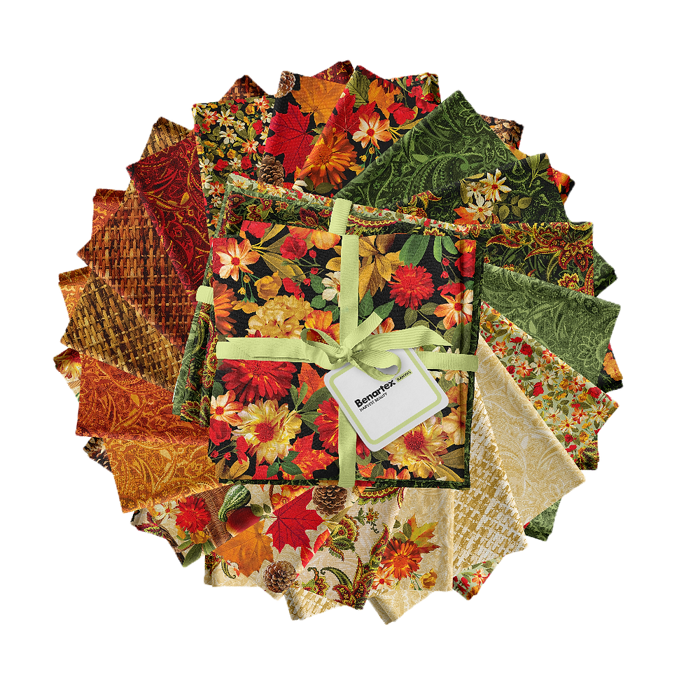 Harvest Beauty 19 pc. Fat Quarter Bundle by Kanvas Studio for Benartex