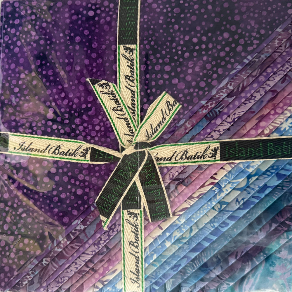 Island Batik English Lavender 10x10