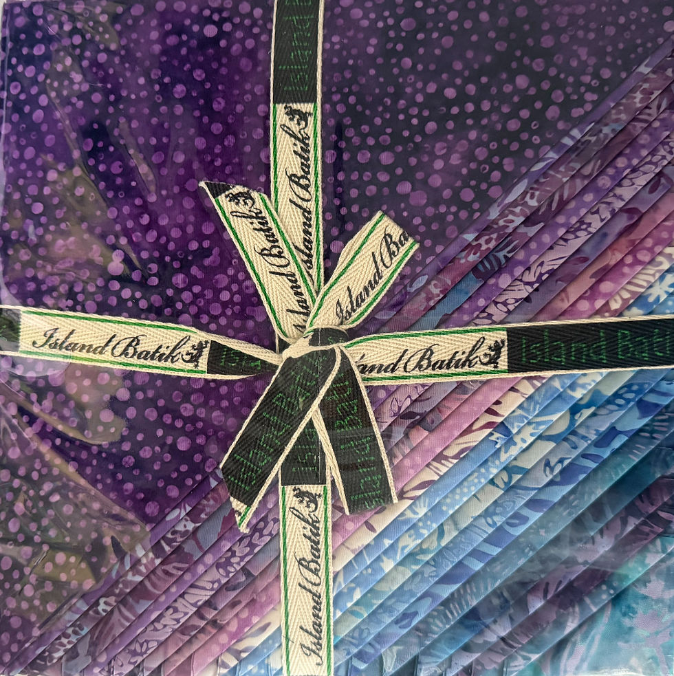 Island Batik English Lavender 10x10