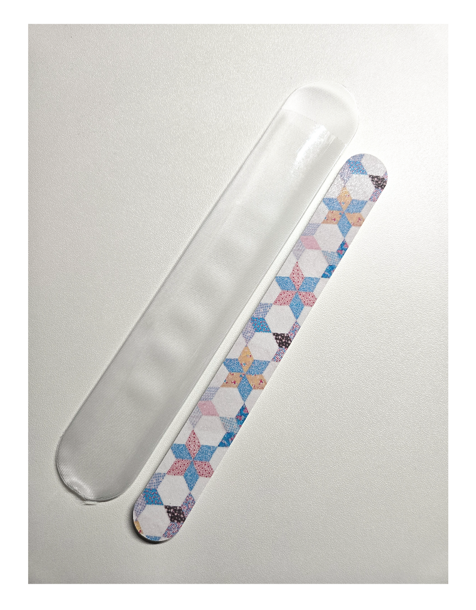 Emery Board with Lemoyne Star Quilt Design