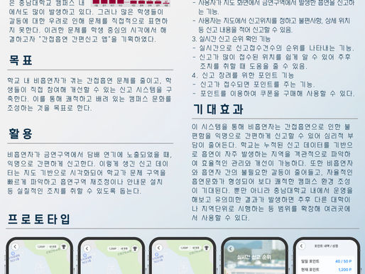 CNU 간접흡연 신고앱