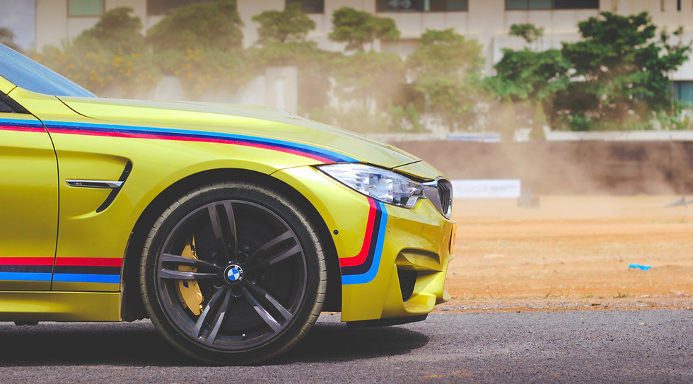 Yellow Sports Car