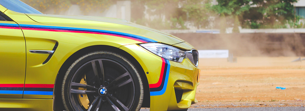 Yellow Sports Car