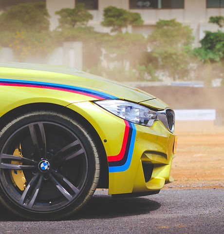 Yellow Sports Car