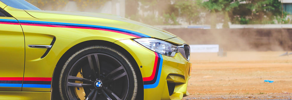 Yellow Sports Car