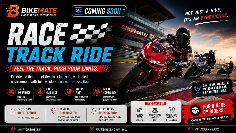 Race Track Ride Experience