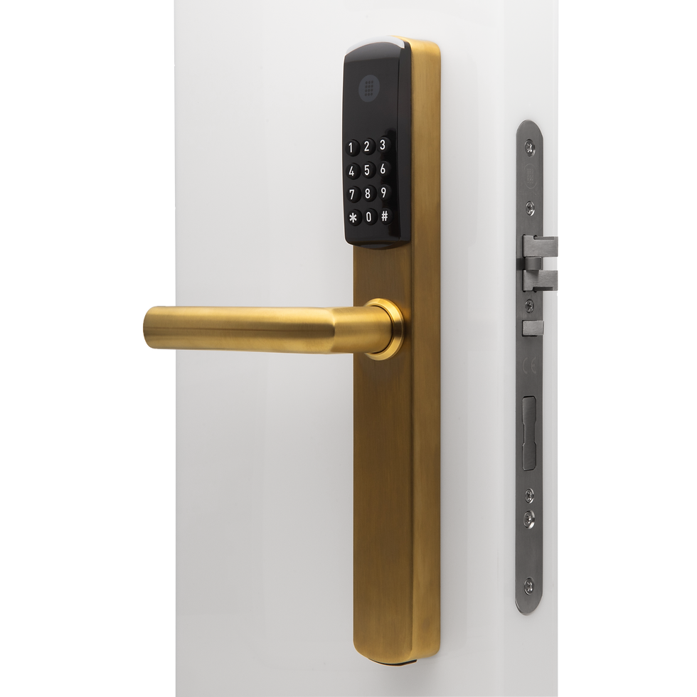 Thumbnail: OS SLIM Code Electronic Lock - Gold