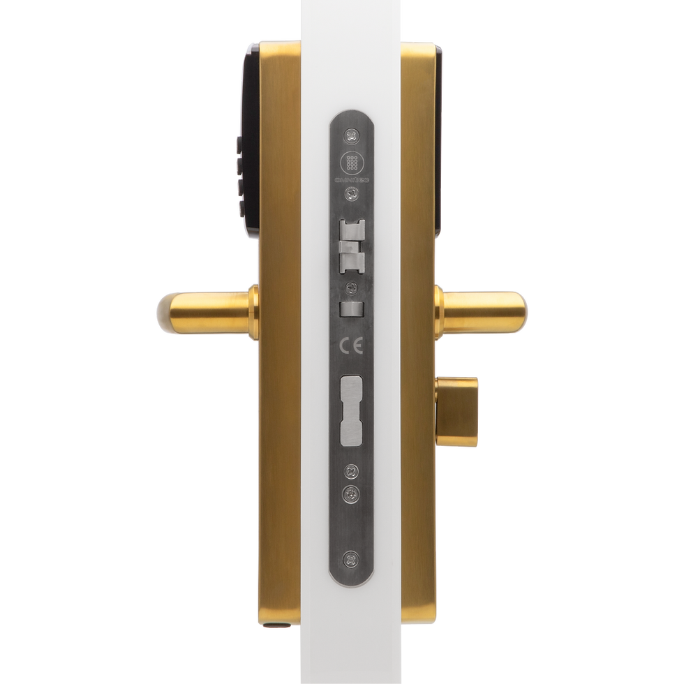 Thumbnail: OS SLIM Code Electronic Lock - Gold