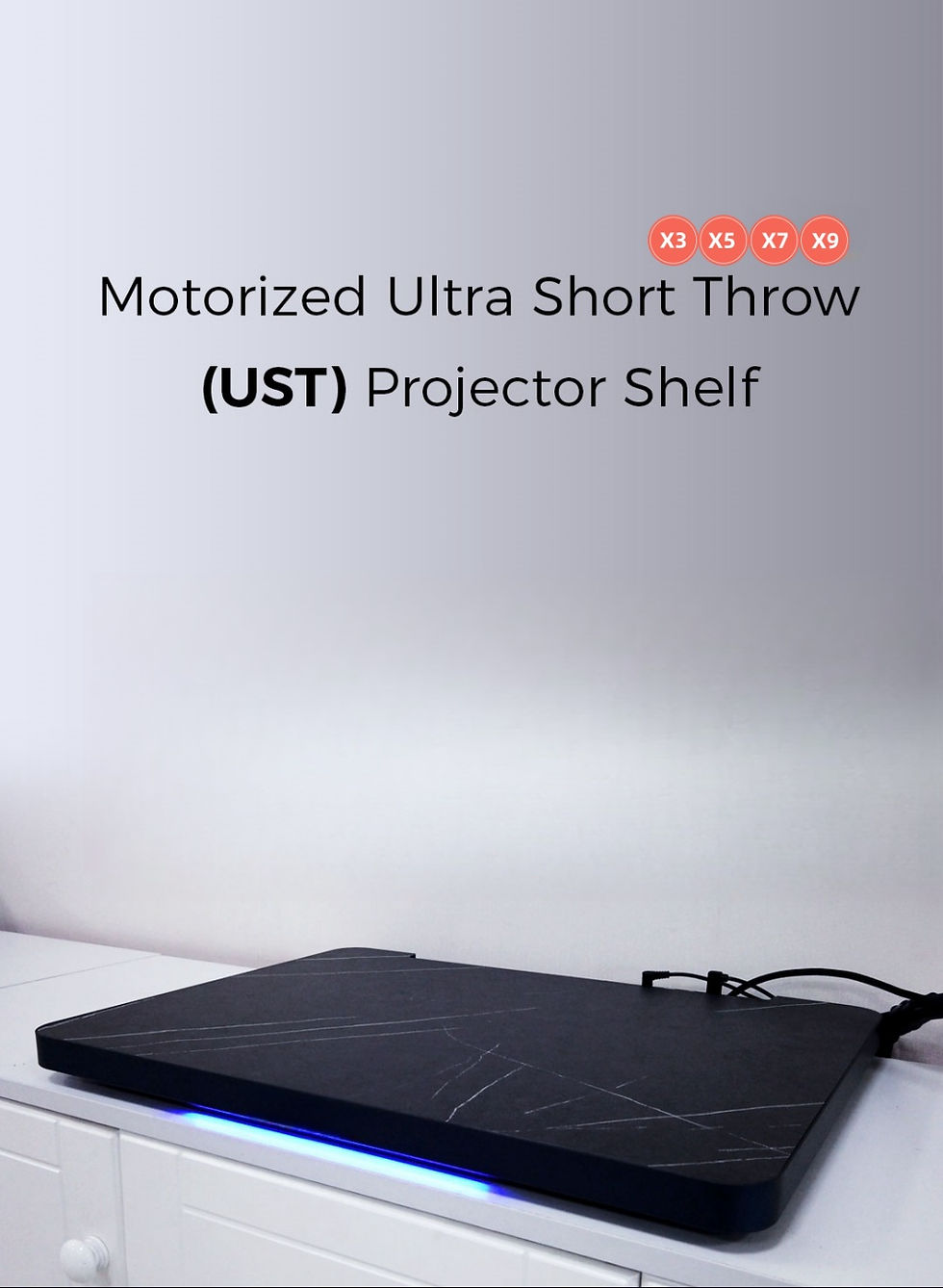 Thumbnail: Electric Telescopic Platform for Laser TV Xiaomi JmGo XGIMI Changhong Hisense Sk