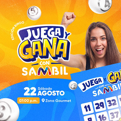 Juega y Gana con Sambil Edicion Bingo 