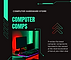 Black Green White and Red Neon Tech Gaming Computer Set-up Gadgets Physical Sale Cyber Monday Facebo